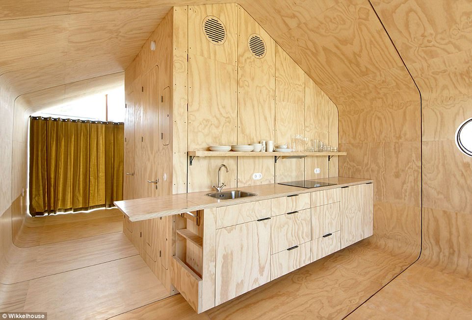 Собирается за 1 день, прослужит 100 лет: голландцы создали полнофункциональный дом из картона