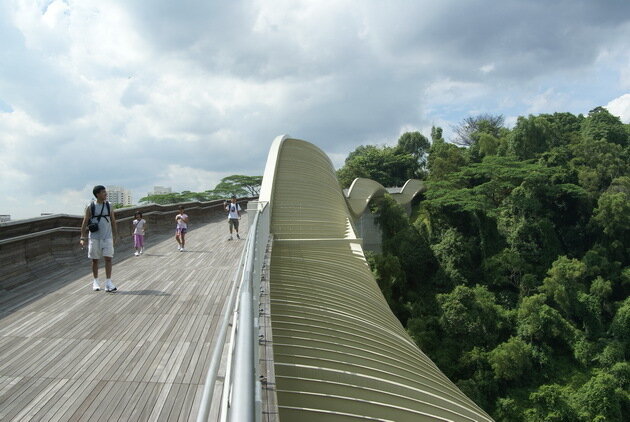 Мост «Волны Хендерсона» (Henderson Bridge). Сингапур