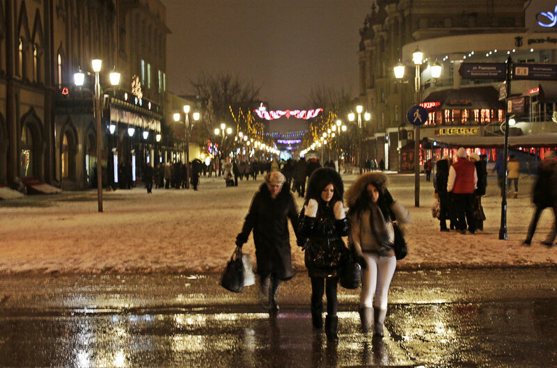 Прогулка по Саратову, проспект Кирова, 14 января 2012 года