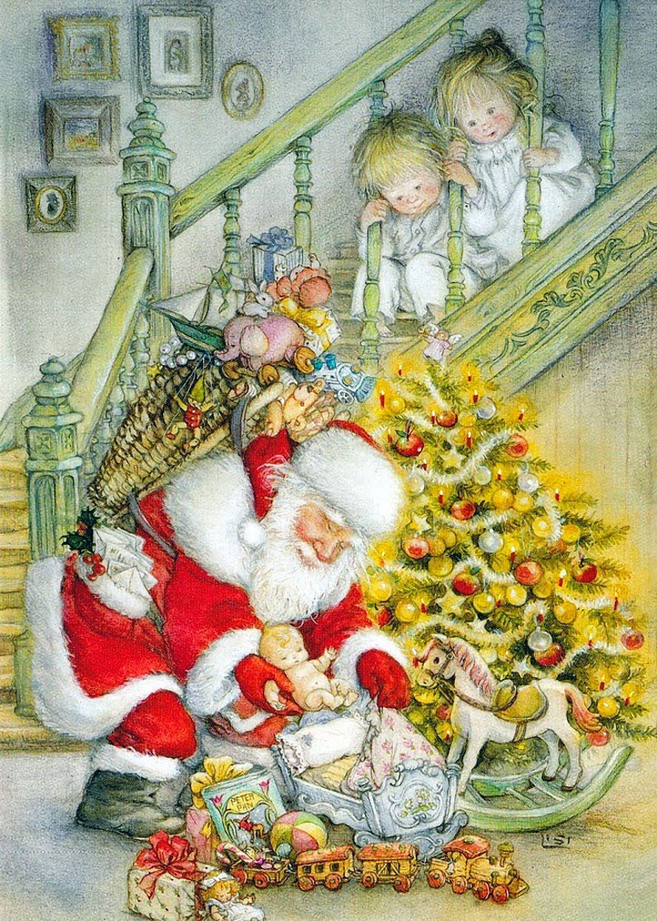Поздравление С Рождеством Для Санта Клауса