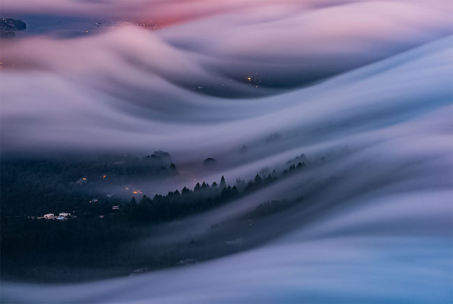 Захватывающие виды туманного Сан-Франциско от Ника Штейнберга