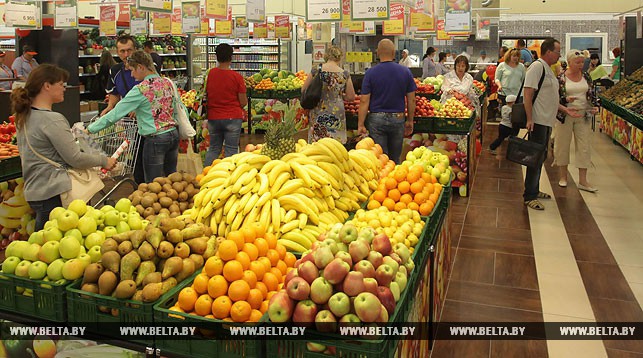 Розничный товарооборот в Беларуси в январе-июле увеличился на 1%
