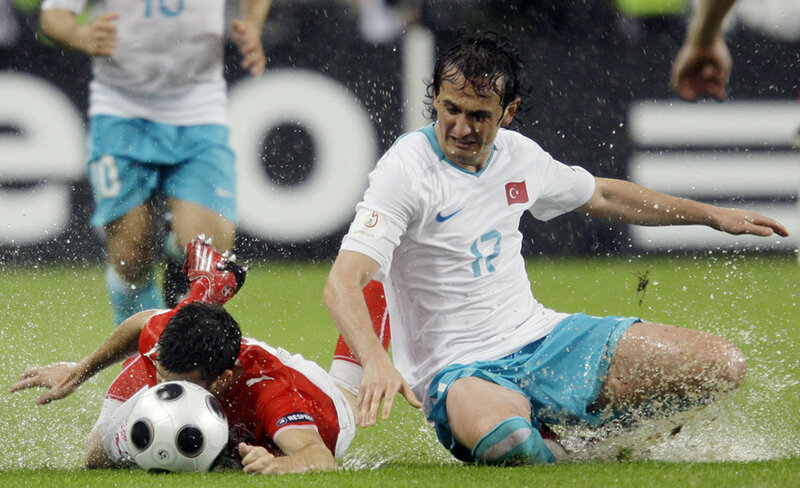 Soaked Swiss Soccer