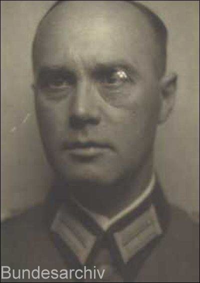 Генерал-лейтенант Отто Вилл, командующий железнодорожными войсками