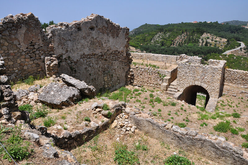 Корфу, крепость Ангелокастро