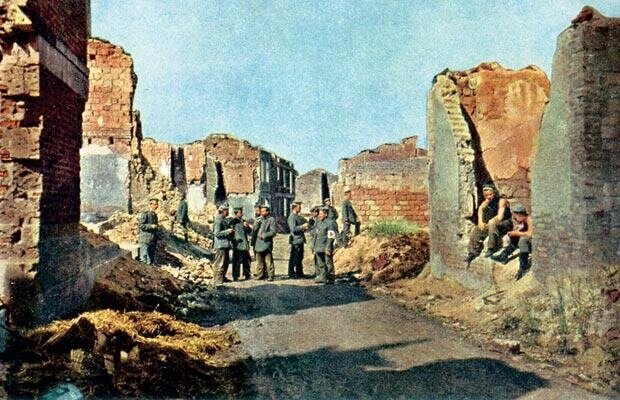 Цветные фото Первой мировой войны