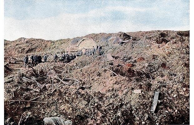Цветные фото Первой мировой войны