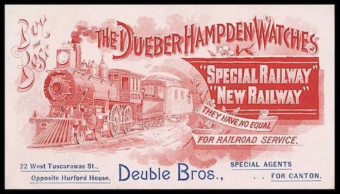 Стране Советов повезло, в это время в США обанкротилась фирма Dueber Hampden — ее станки, материалы 