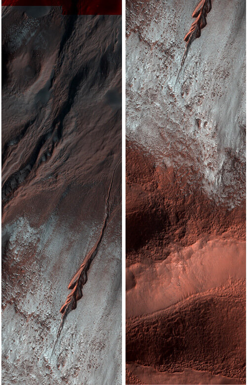 Марсианские пейзажи в хрониках аппарата NASA. Фото + фотопанорамы. Часть 2 (из 2-х)