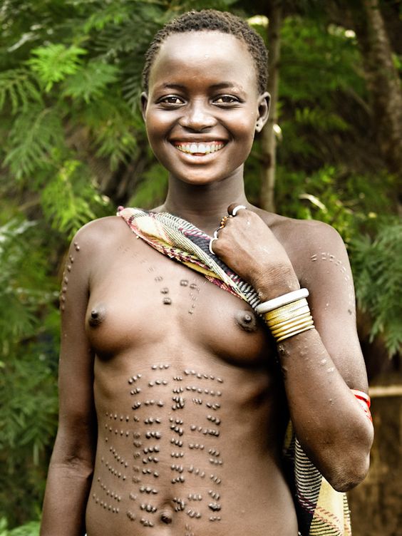 Эфиопские голые девушки 