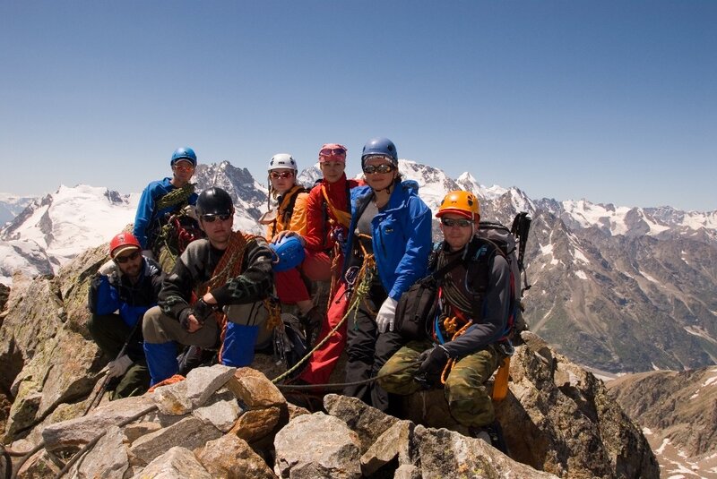 Сборы в альплагере Уллу-Тау. Июль 2007 года