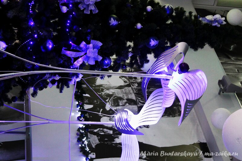 Выставка световых скульптур 'Живой свет', Саратов, 13 декабря 2012 года