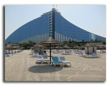 ОАЭ. Дубаи. Jumeirah Beach Hotel. Пляж