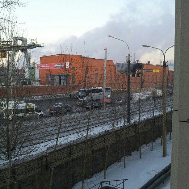 Последствия взрыва метеорита над Челябинском. Цинковый завод
