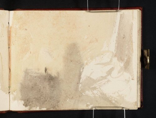 Colour Sketch circa 1834 by Joseph Mallord William Turner 1775-1851