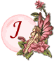 Розовые цветы - английский анимированный алфавит