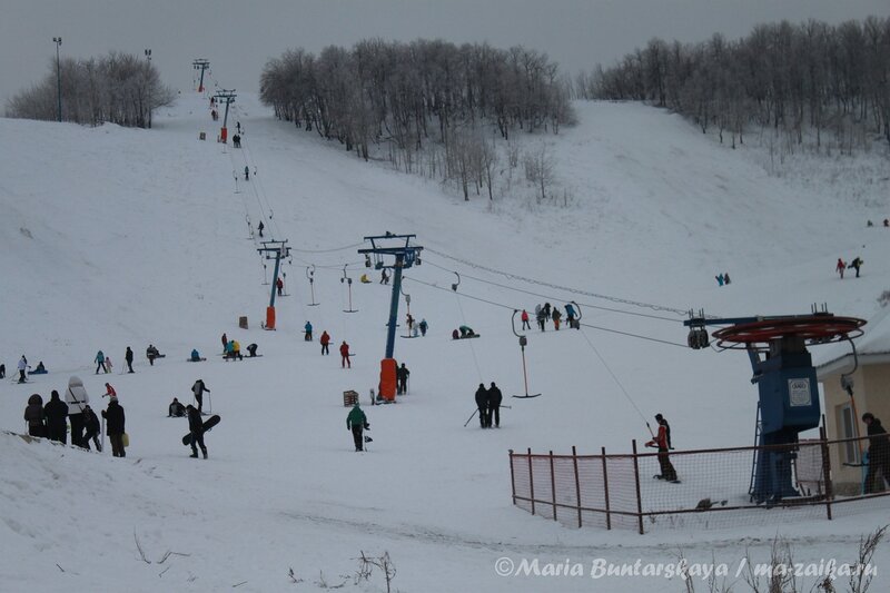 Вишнёвая гора, Саратов, 13 января 2013 года