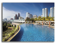 Малайзия. Куала-Лумпур. Mandarin Oriental Kuala Lumpur. swimming-pool