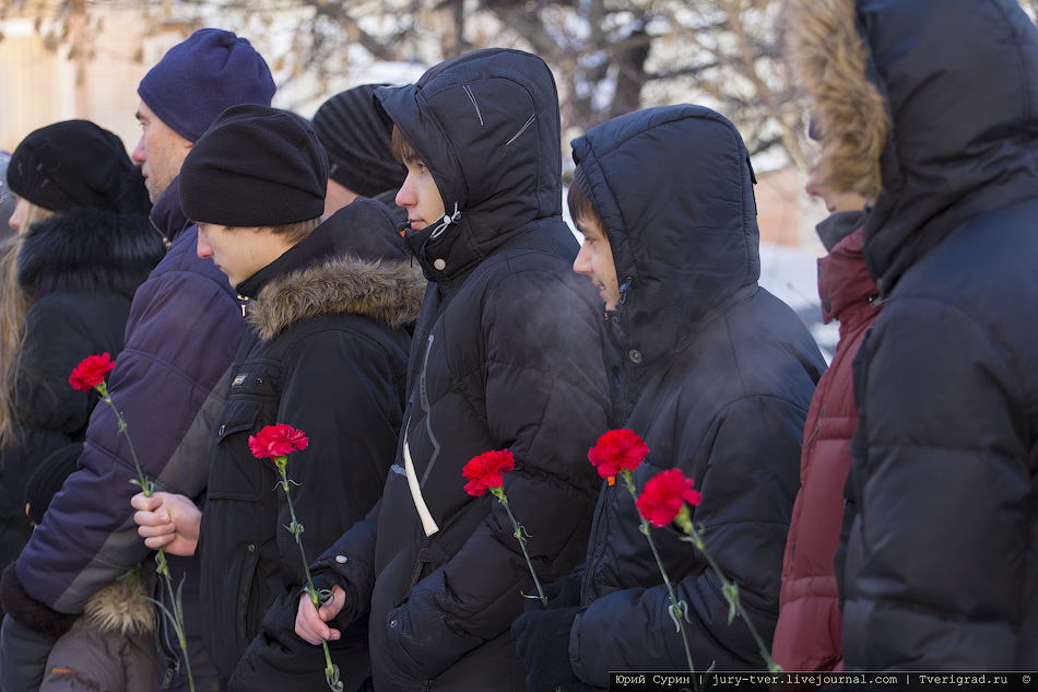 открытие памятника Денису Давыдову в Твери