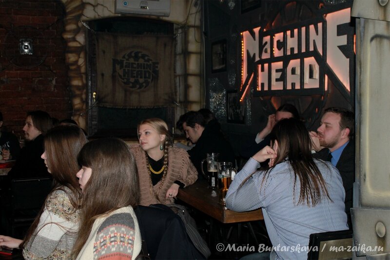 Завершаем поэтический год в Machine Head, Саратов, 20 декабря 2012 года