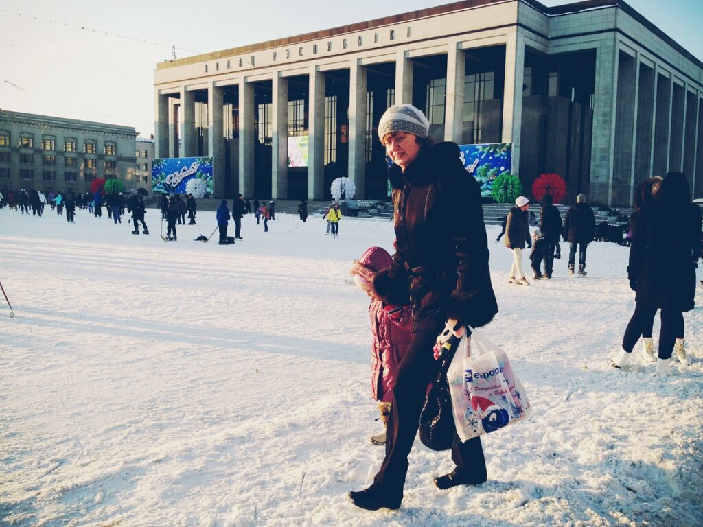 Зимний Минск перед Рождеством