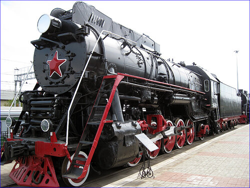 Экспонат Музея железной дороги (03.04.2013)