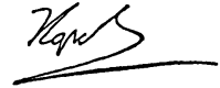 Подпись Наполеона