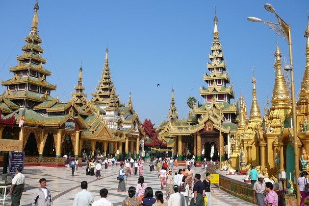 Пагода Шведагон (Shwedagon Pagoda). Мьямна
