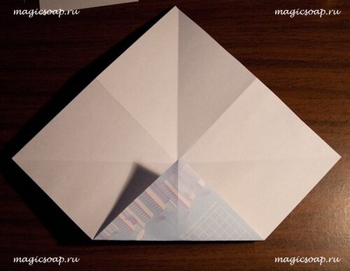 коробочка оригами, упаковка для мыла своими руками, как сделать коробочку