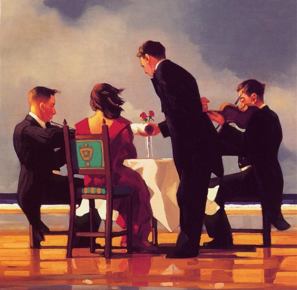 Elegy For A Dead Admiral, by Jack Vettriano