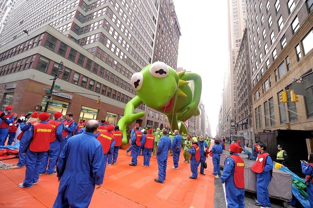 Crowds Gather For New York's Annual Thanksgiving Day Parade