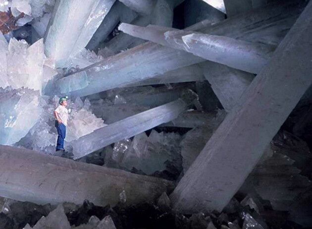 Пещера кристаллов (Cueva de los Cristales). Найка, Мексика