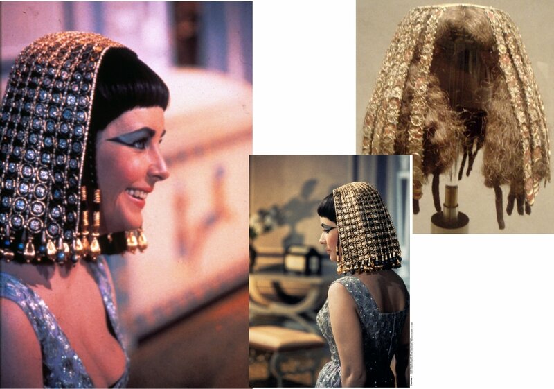 Фильм «Клеопатра» (1963 г). Гламур в египетском стиле. 
