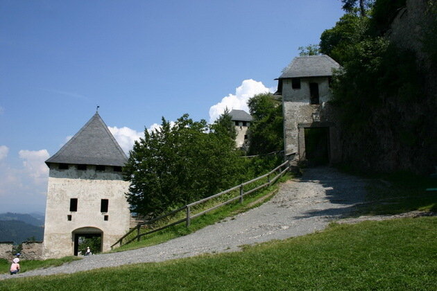 Замок Гохостервитц. Австрия