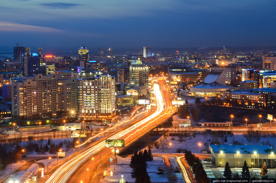 Фото Панорамы Новосибирска