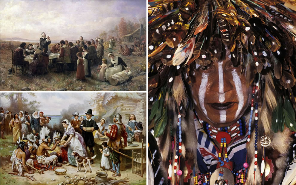 Праздник североамериканских индейцев