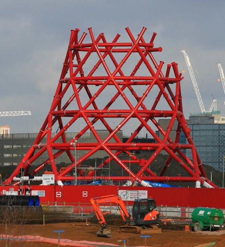 ArcelorMittal Orbit в олимпийском парке Лондона