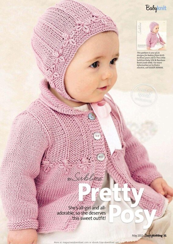 Simply Knitting - английский журнал по вязанию спицами и крючком моделей и аксессуаров для всей семьи и предметов для дома.