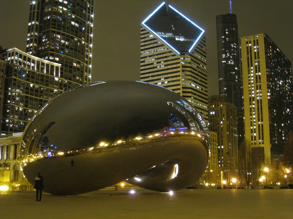 "Cloud Gate", Миллениум парк, Чикаго