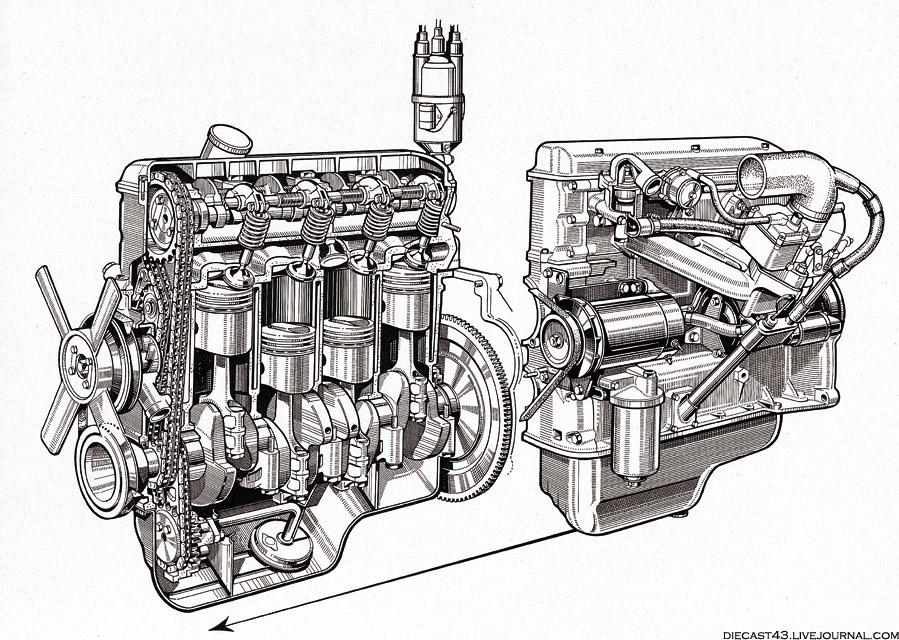 двигатель москвич 412 
