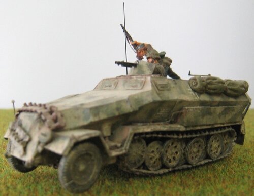 Бумажная модель БТР Sd.kfz.251 Ausf.C