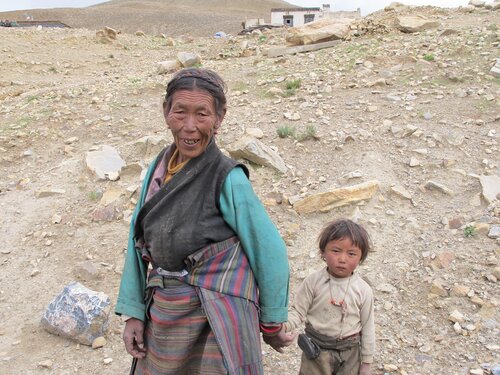 Тибетские странствия-7. Люди и лица. Тибетцы.