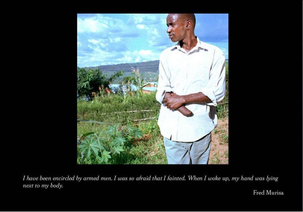 Пережившие резню в Руанде 