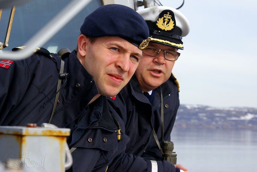 Визит норвежского фрегата «Хельге Ингстад» в Североморск