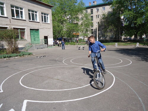 Конкурс велосипедистов в Куйбышеве