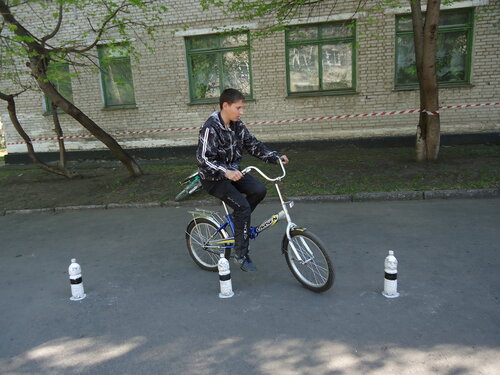 Конкурс велосипедистов в Куйбышеве