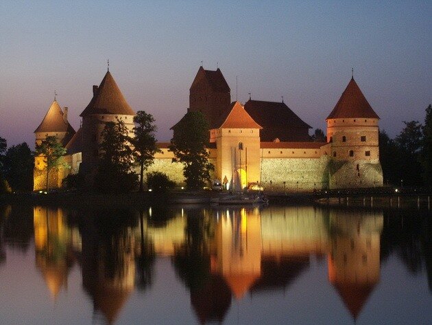 Тракайский замок. Литва