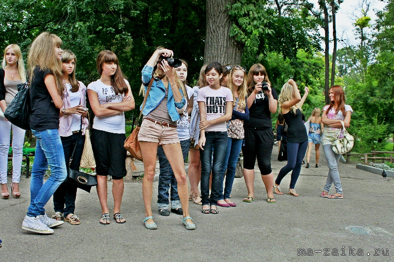 Встреча с Эльвирой Тугушевой (Elvira T), Саратов, городской парк, 3 июля 2011 года.
