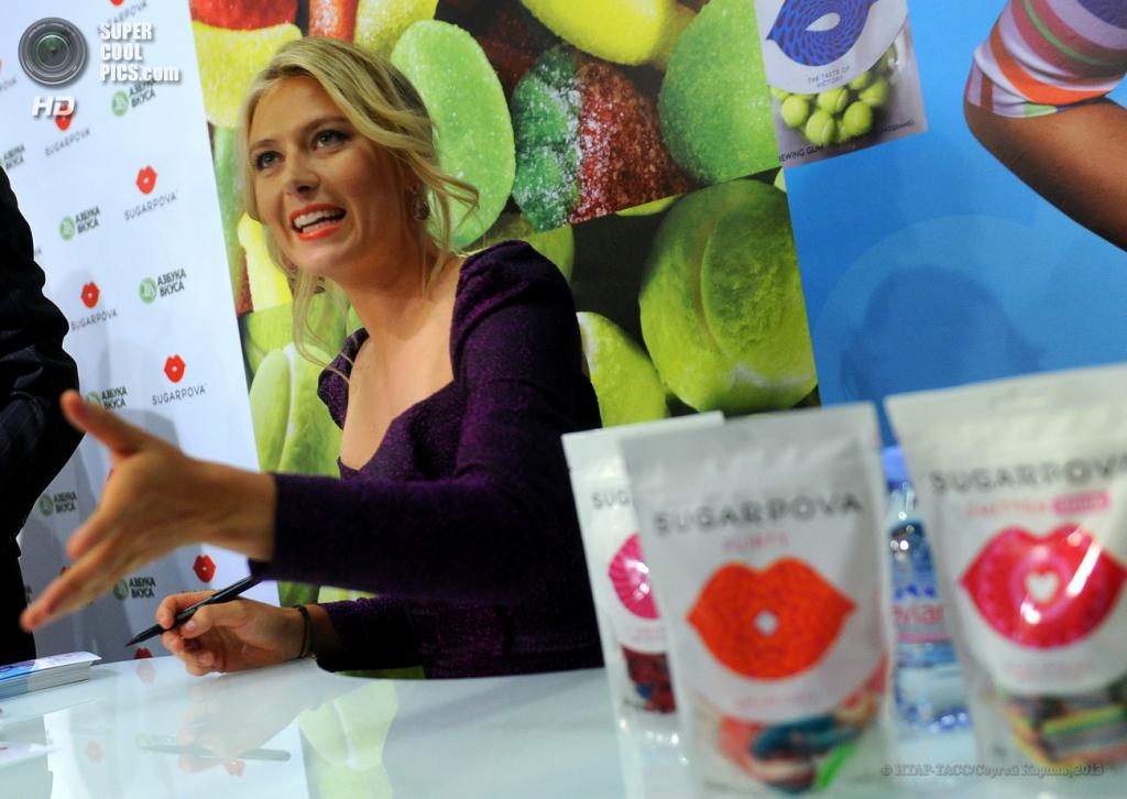 Первая конфетка мира: Мария Шарапова презентовала конфеты «Sugarpova» (11 фото)