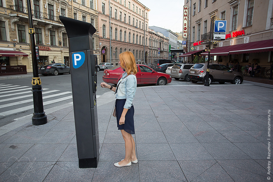 Платная парковка в Санкт-Петербурге